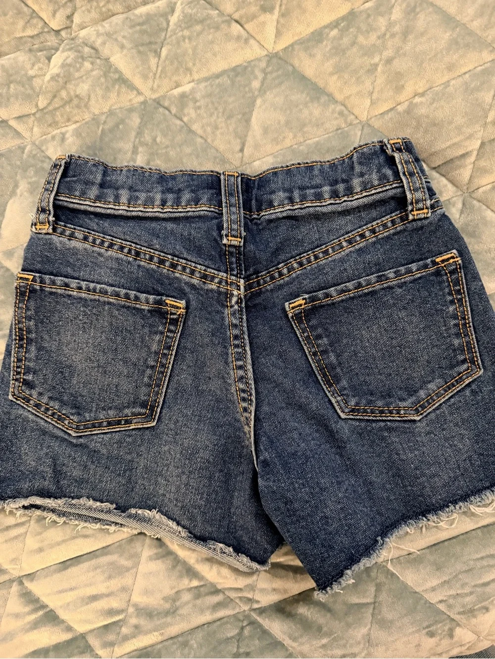 Old Navy Three-Pack Blue Denim Shorts